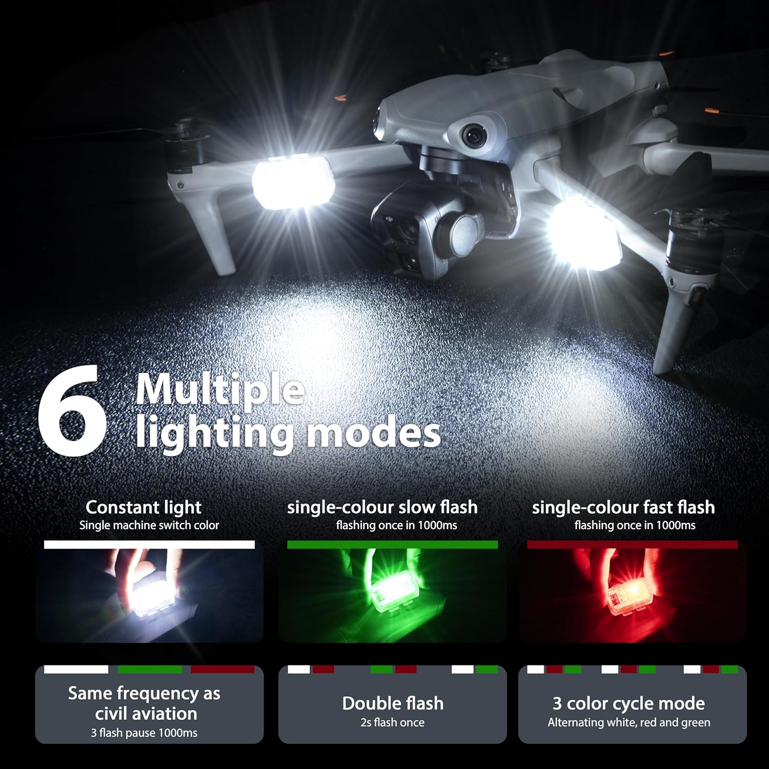 STARTRC Drone lumière strobosc - Drone Landing Pad avis et prix